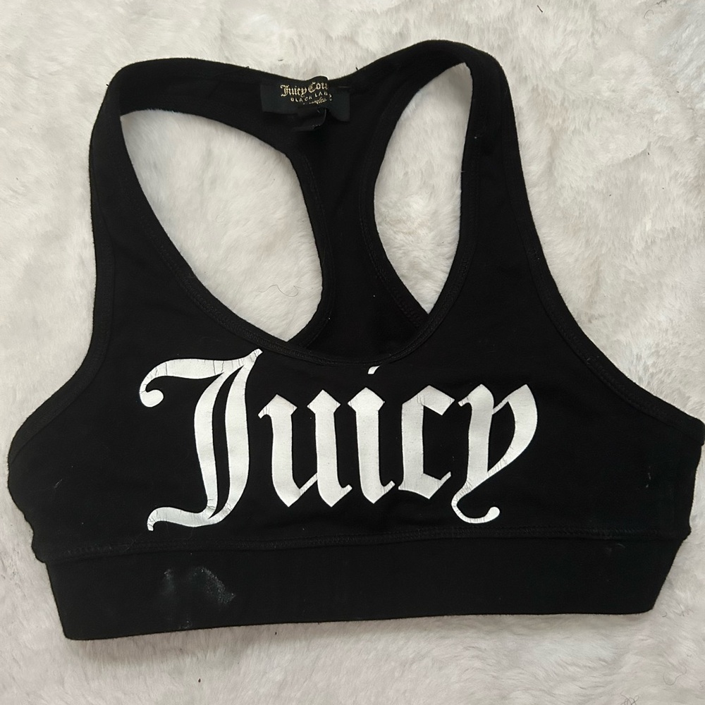Juicy Couture Black Sports Bra